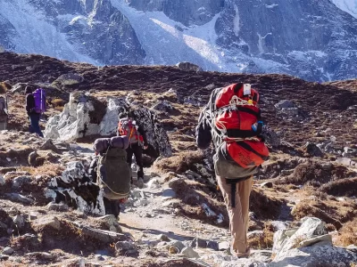 Trekking in the Himalayas