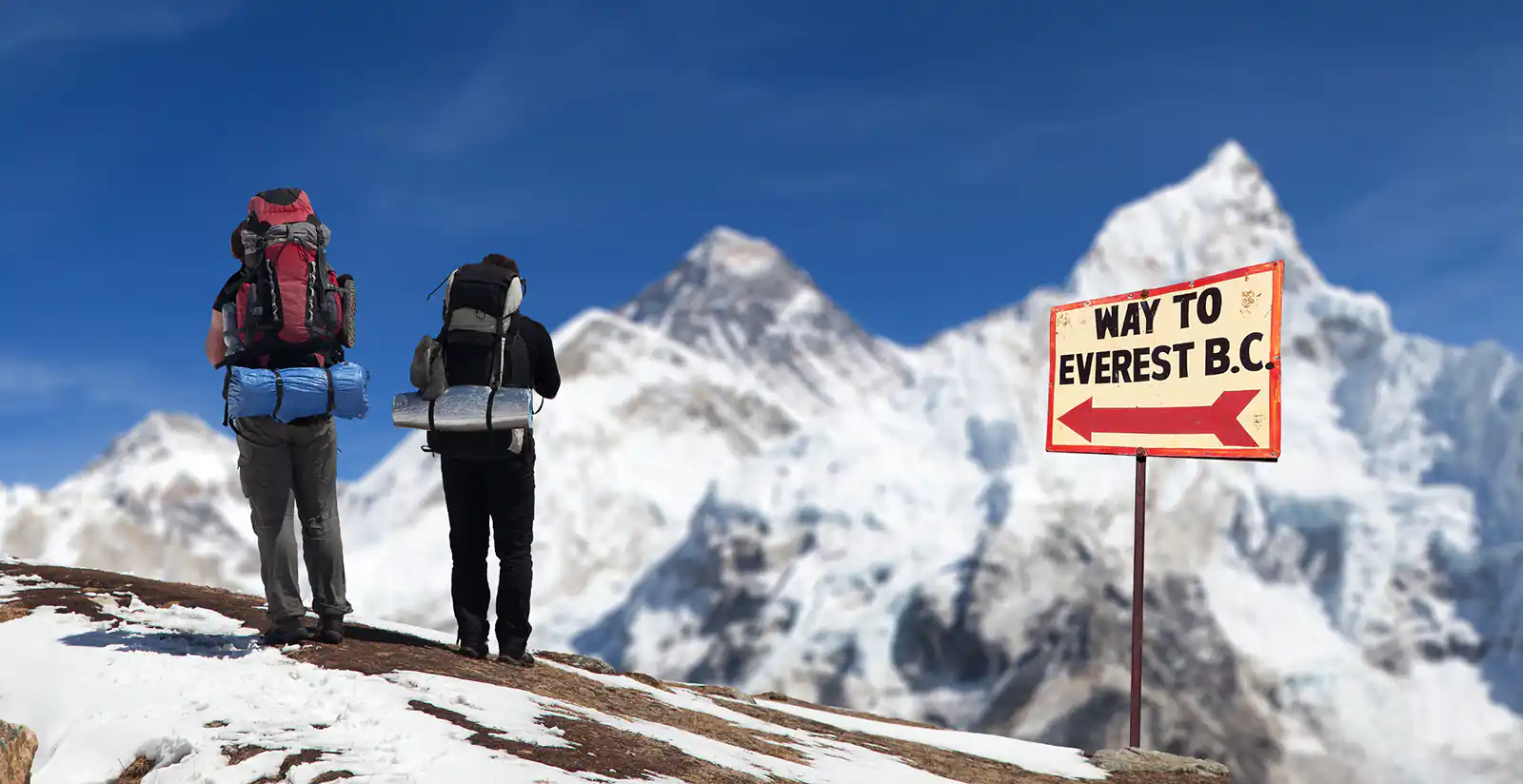 In Kala Patthar - Everest Base Camp Trek in January