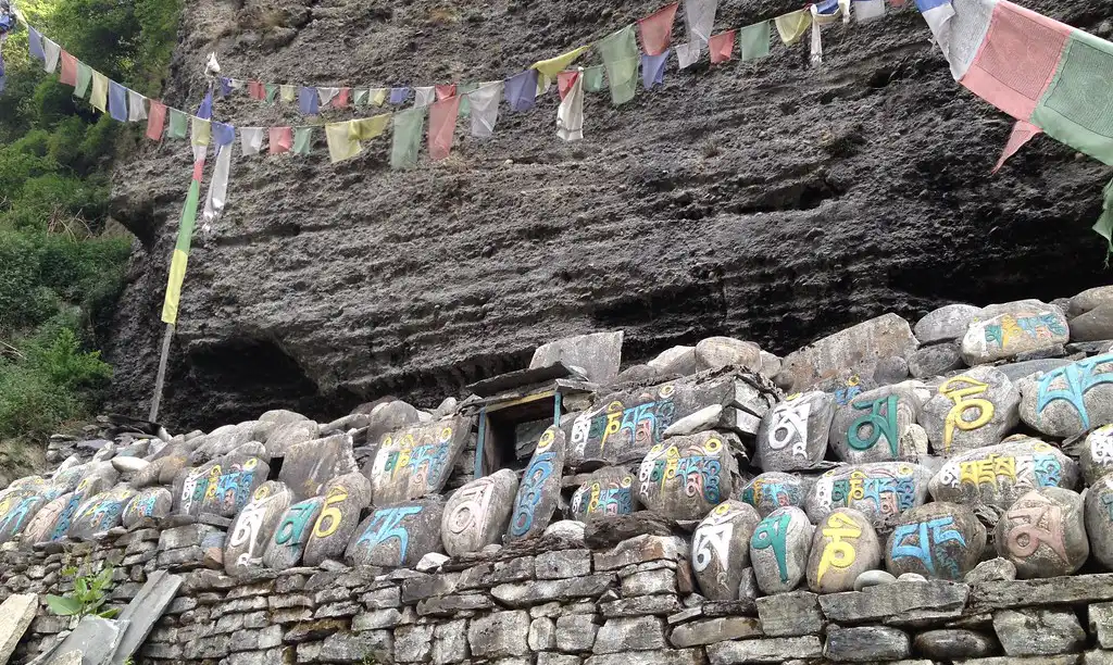 Prayer Stones - Annapurna Circuit Trek