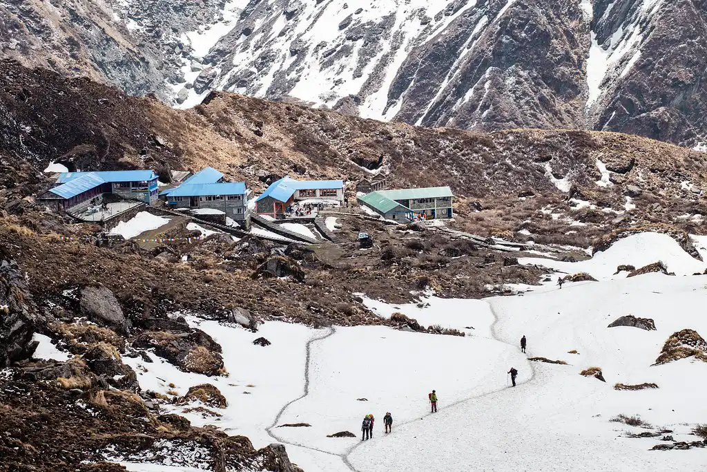 Annapurna Base Camp during Winter Season
