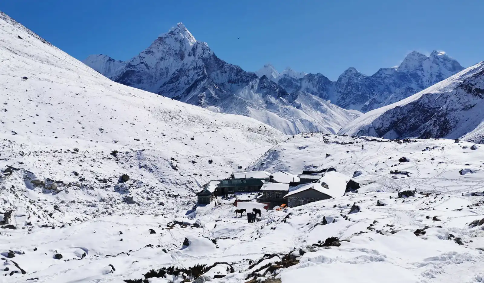 Everest base Camp Trek in winter