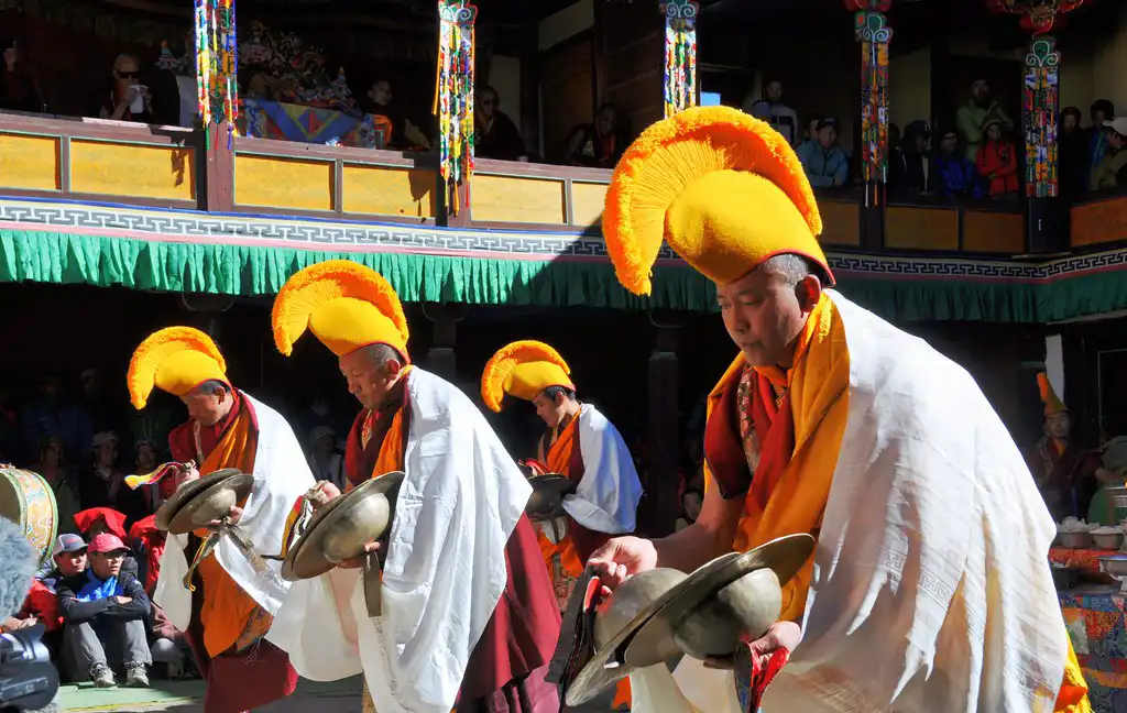 Mani Rimdu festival at Tengboche Monastery