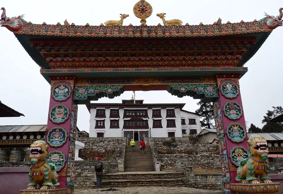 Tengboche Monastery Gate