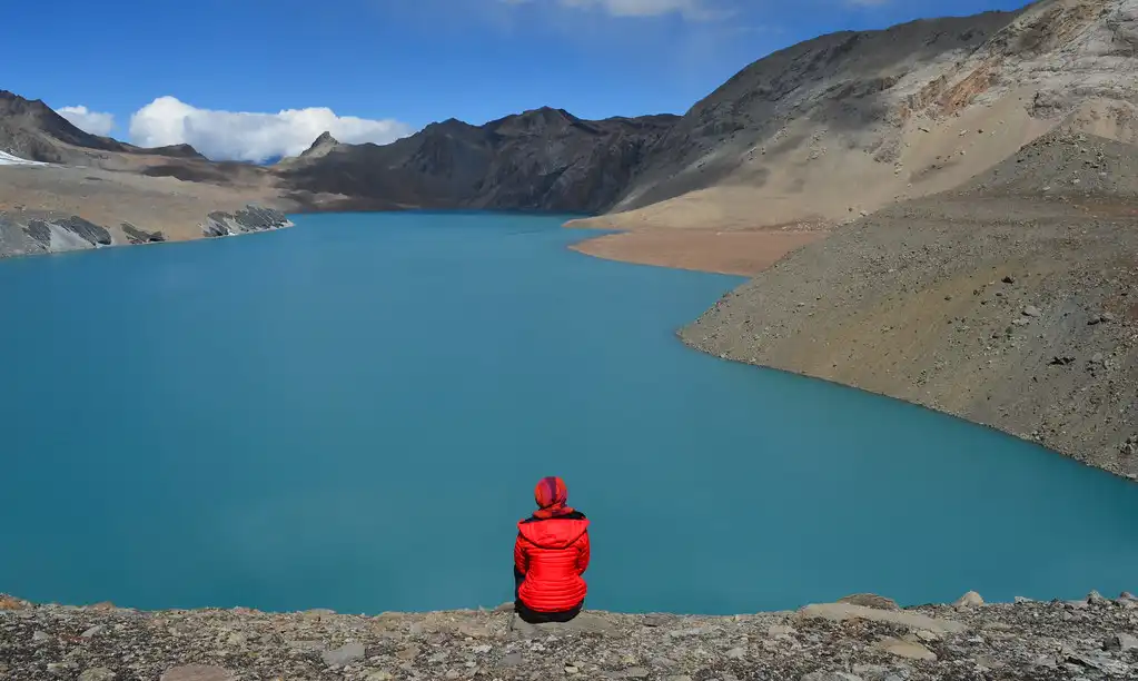 At Tilicho Lake