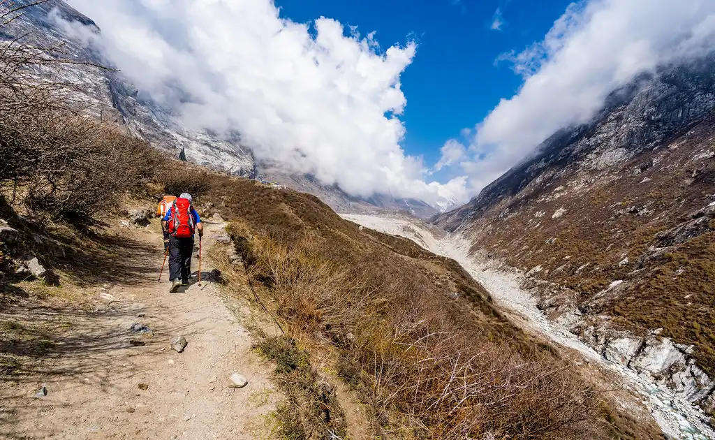 Enroute to Chamki: Langtang Valley Trek