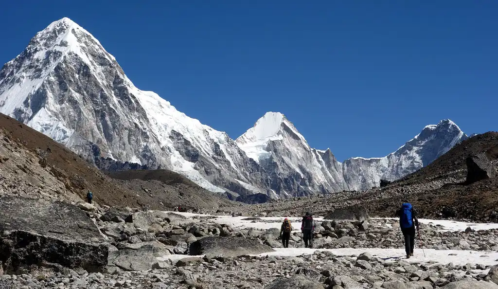 Pumori as seen from Lobuche