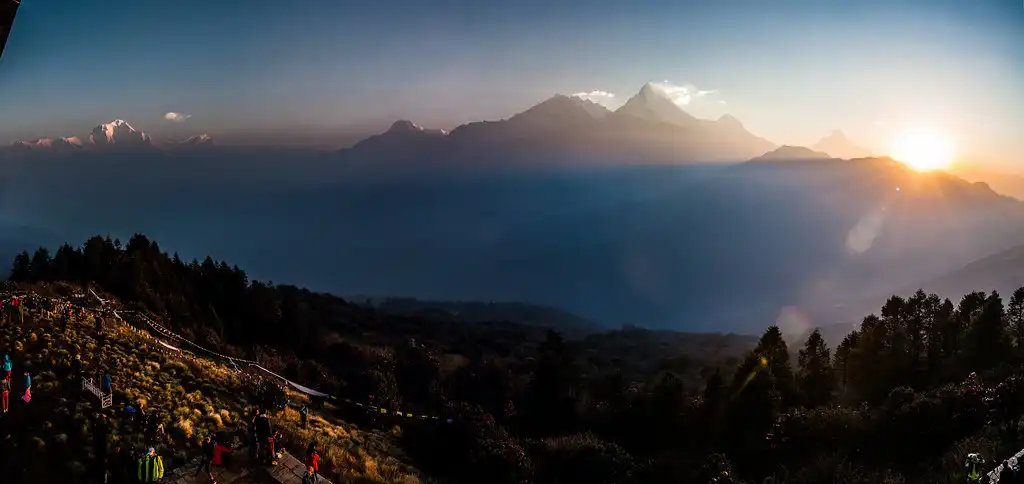 Sunrise at Poon Hill