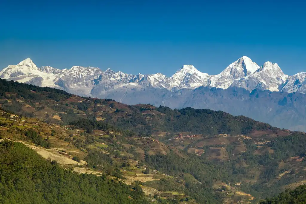 The Himalayan Range from Nagarkot