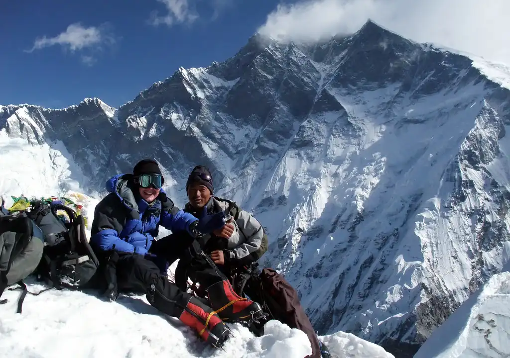 Summit of Island Peak: A High-Altitude Victory at 6,189m